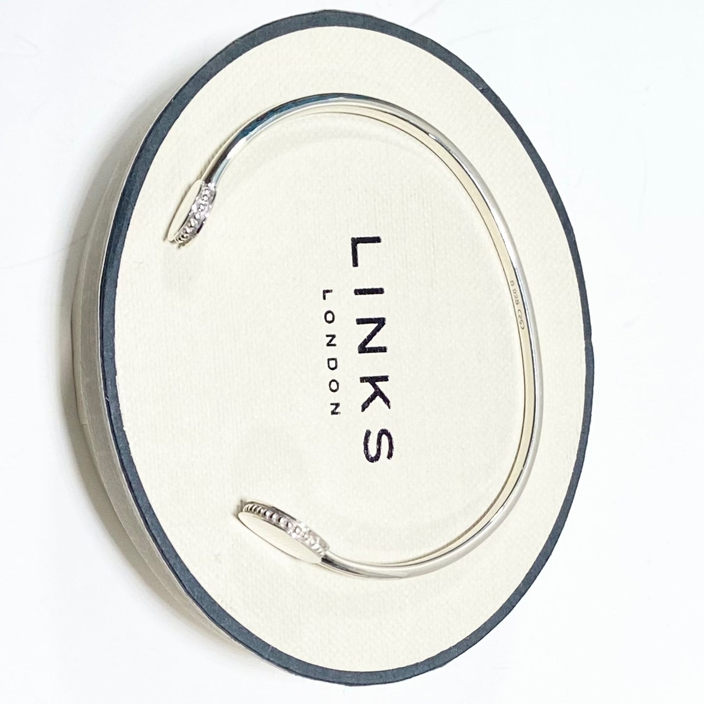 Links of London Sterling Silver Narrative Cuff Bracelet can be personalised