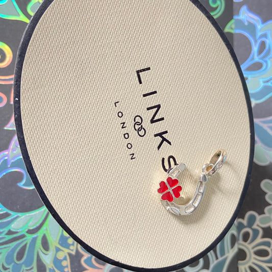 New! Links of London Lucky Horse Shoe Charm
