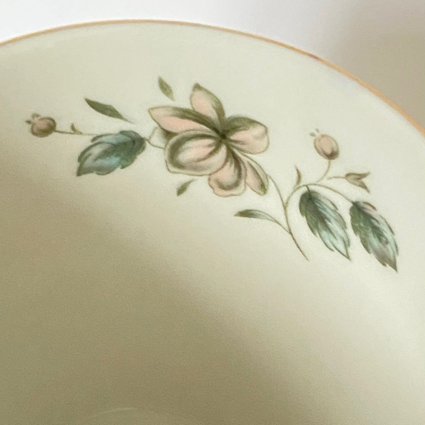 Royal Doulton Small Coffee Cup and Saucer, Rose Elegans Design