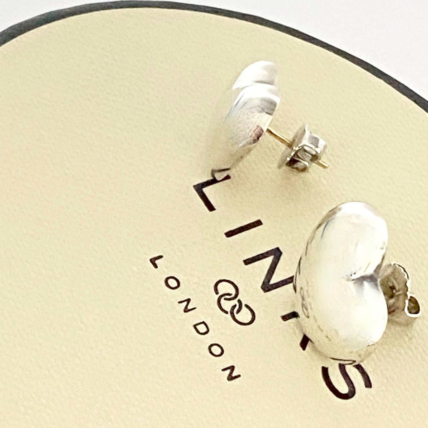 Links of London 925 Sterling Silver Heart Earrings