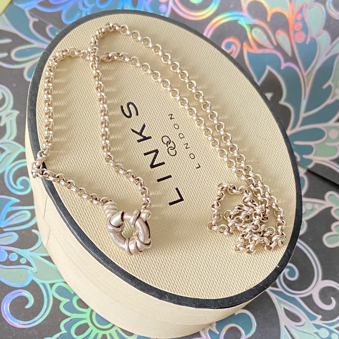 Links of London Belcher Necklace with Senorita Clasp - 44cm