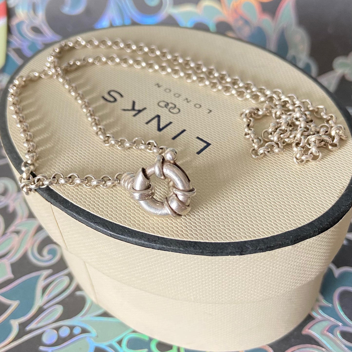 Links of London Belcher Necklace with Senorita Clasp - 44cm