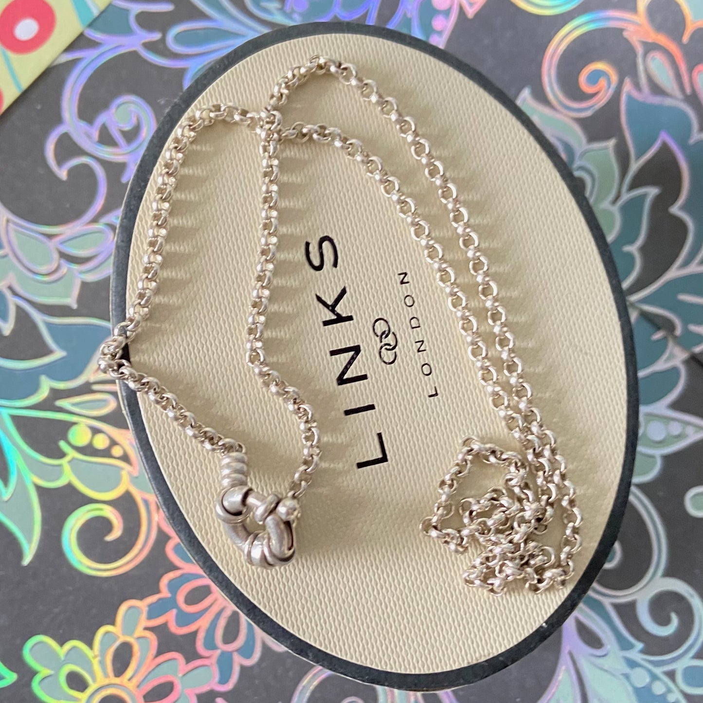 Links of London Belcher Necklace with Senorita Clasp - 44cm