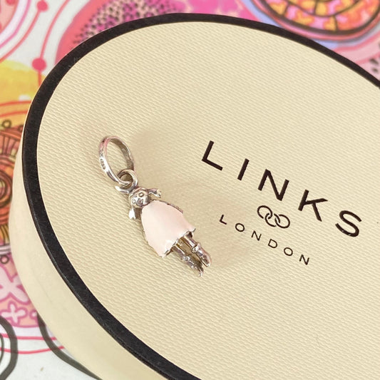 Links of London Pale Pinks Girl Rag Doll Charm