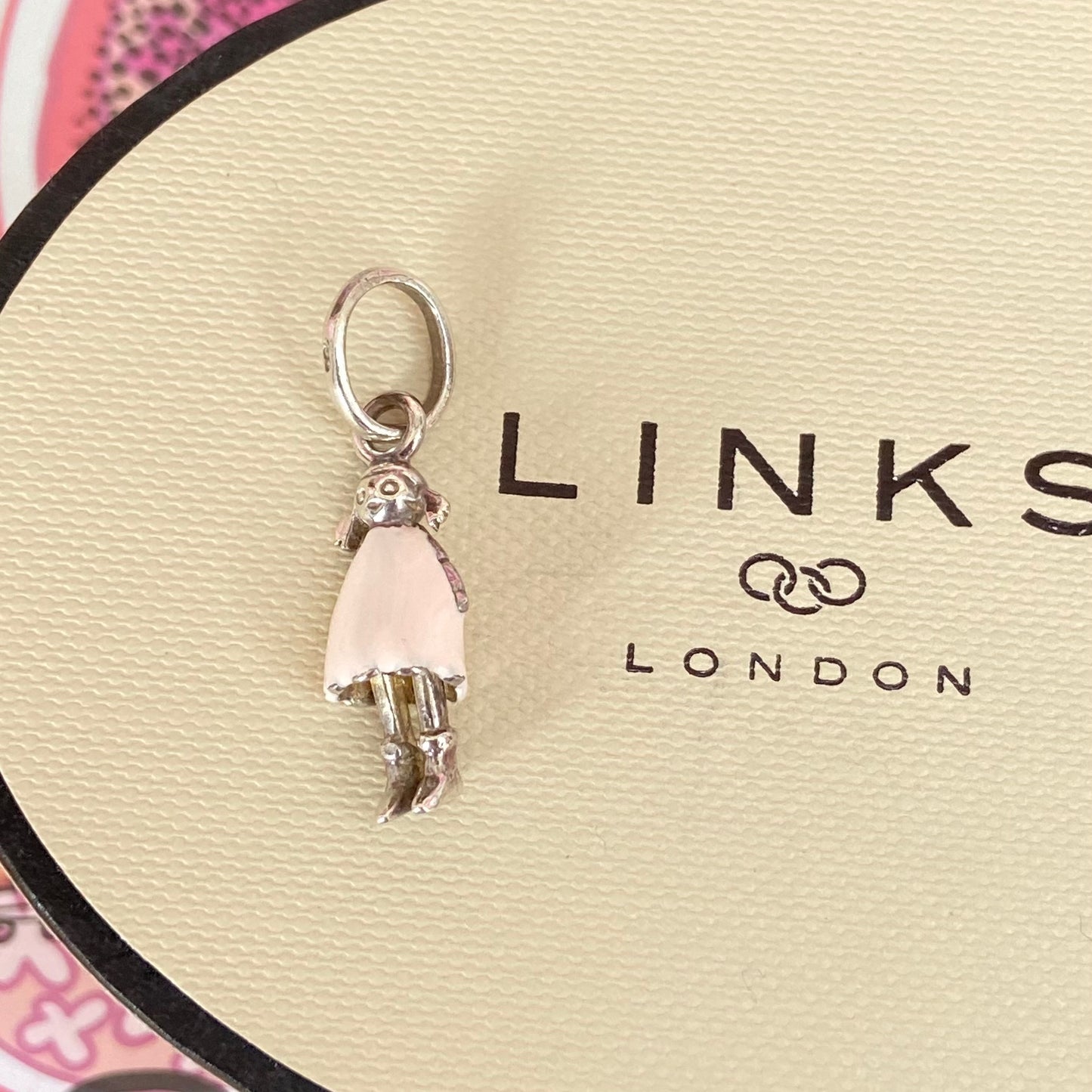 Links of London Pale Pinks Girl Rag Doll Charm