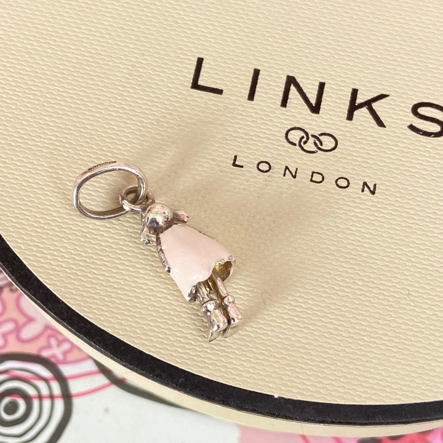 Links of London Pale Pinks Girl Rag Doll Charm