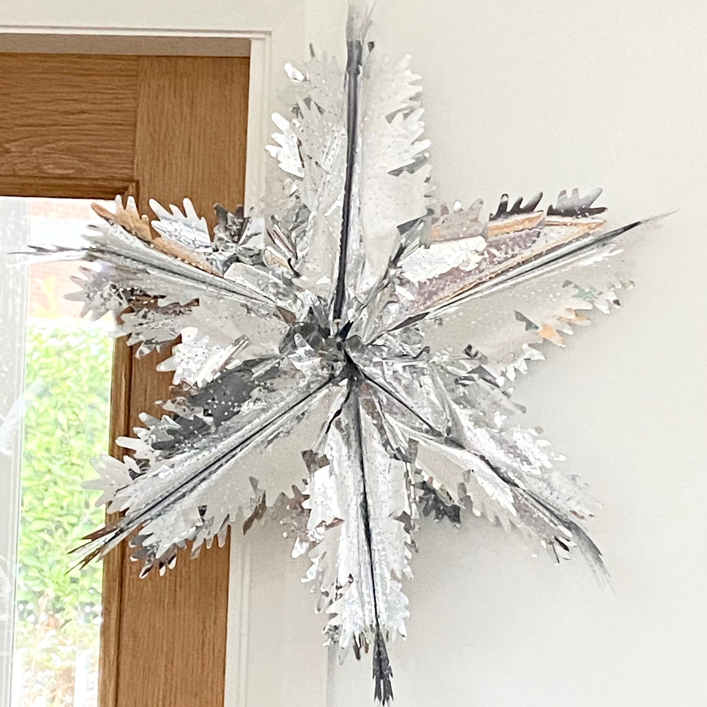 Foil Starburst Home Festive Decoration
