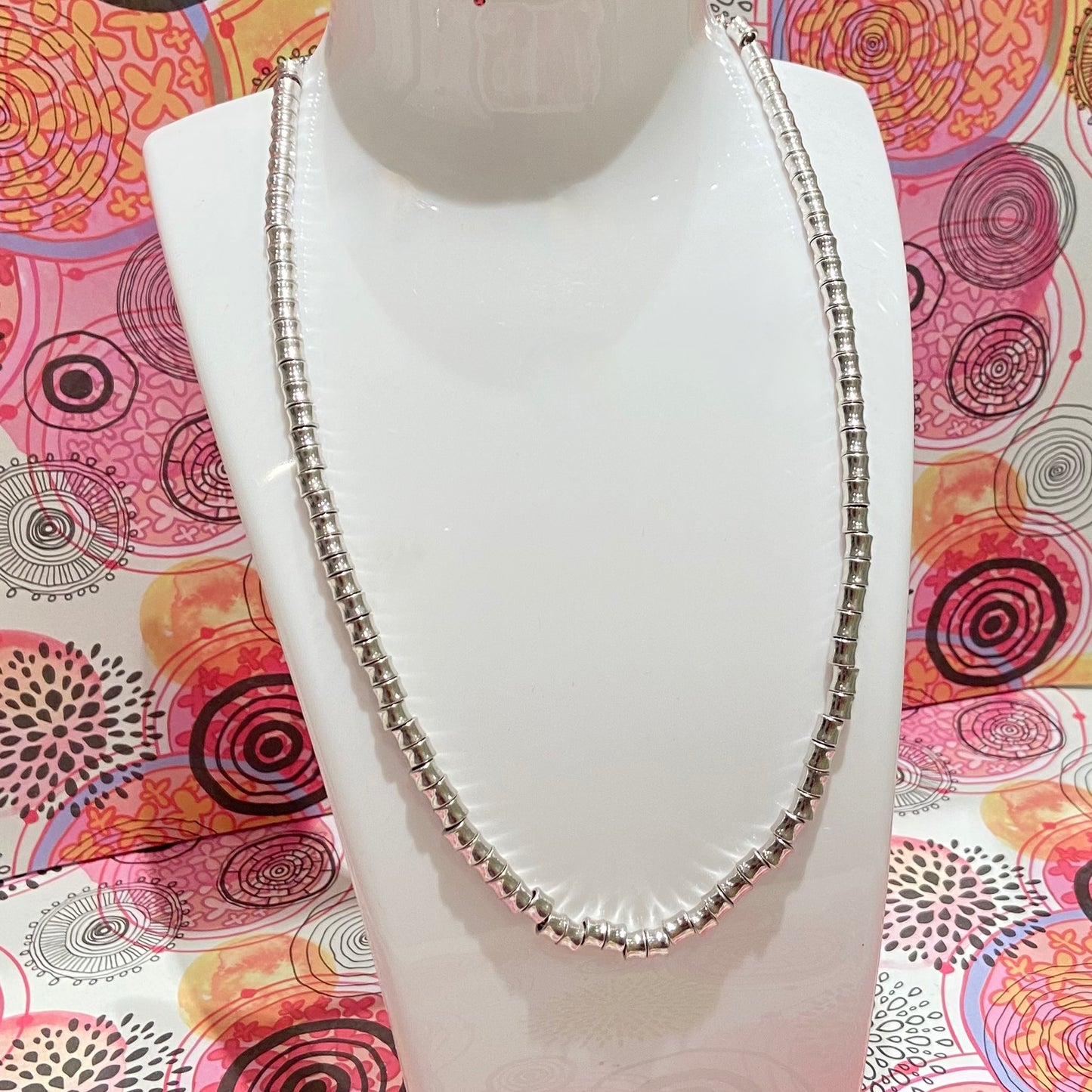 New Links of London Sterling Silver Authentic Allsorts Necklace.