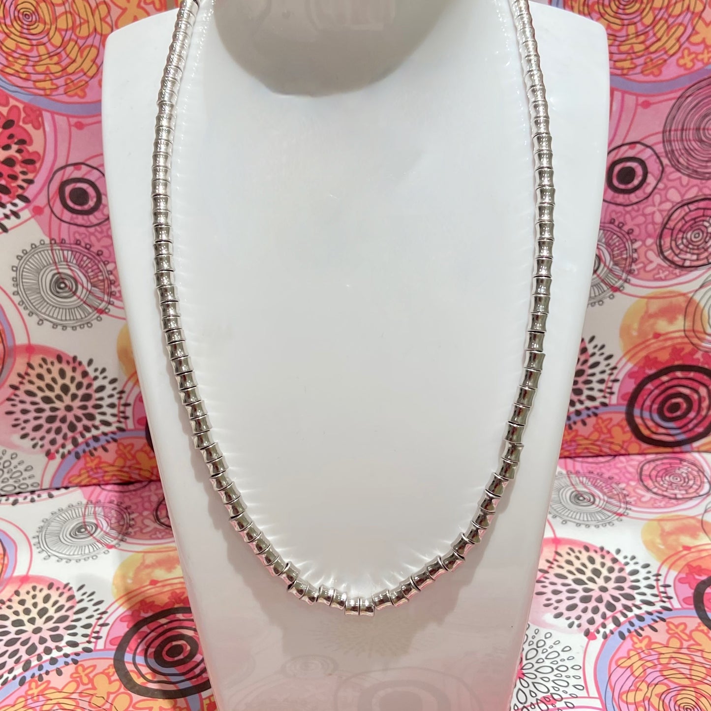 New Links of London Sterling Silver Authentic Allsorts Necklace.