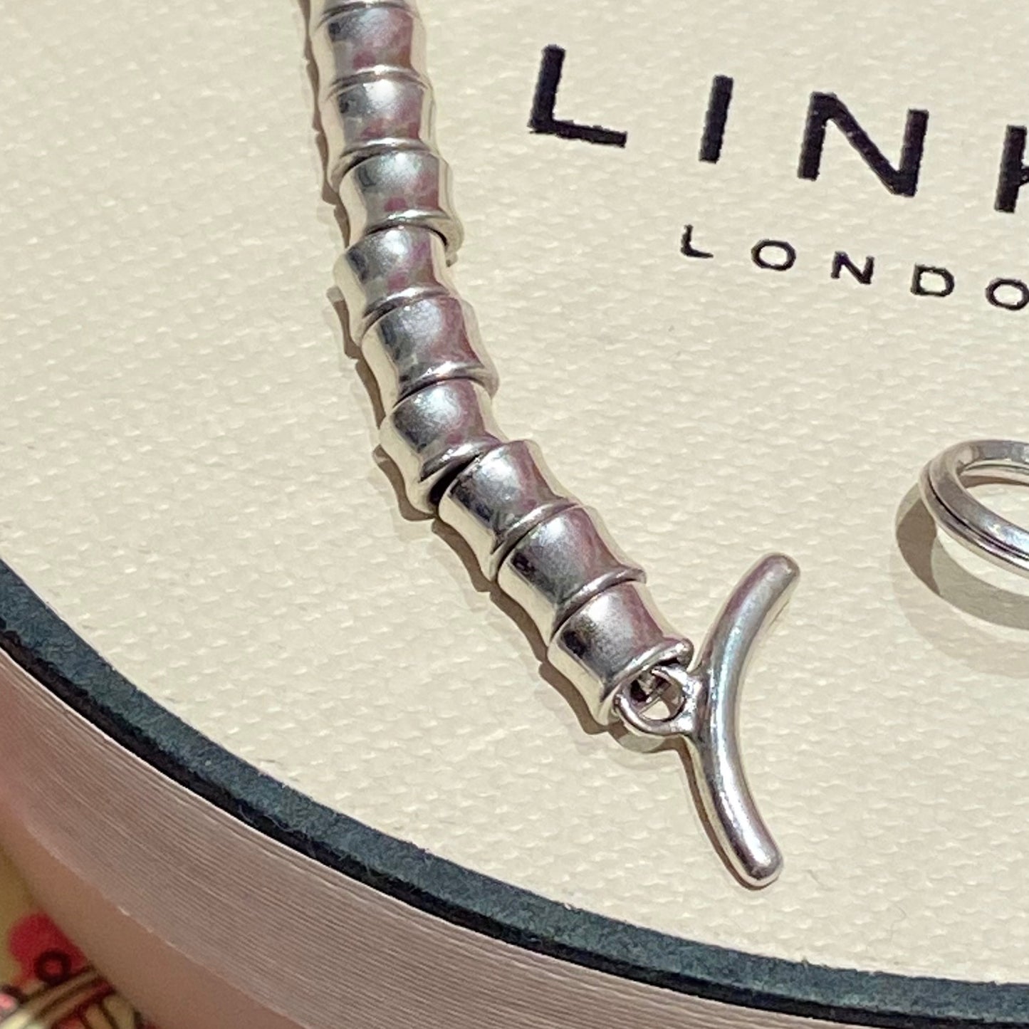 New Links of London Sterling Silver Authentic Allsorts Necklace.