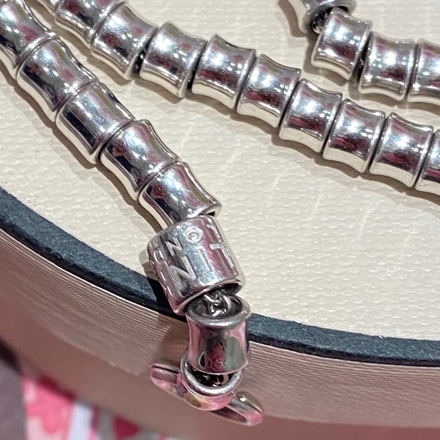 New Links of London Sterling Silver Authentic Allsorts Necklace.