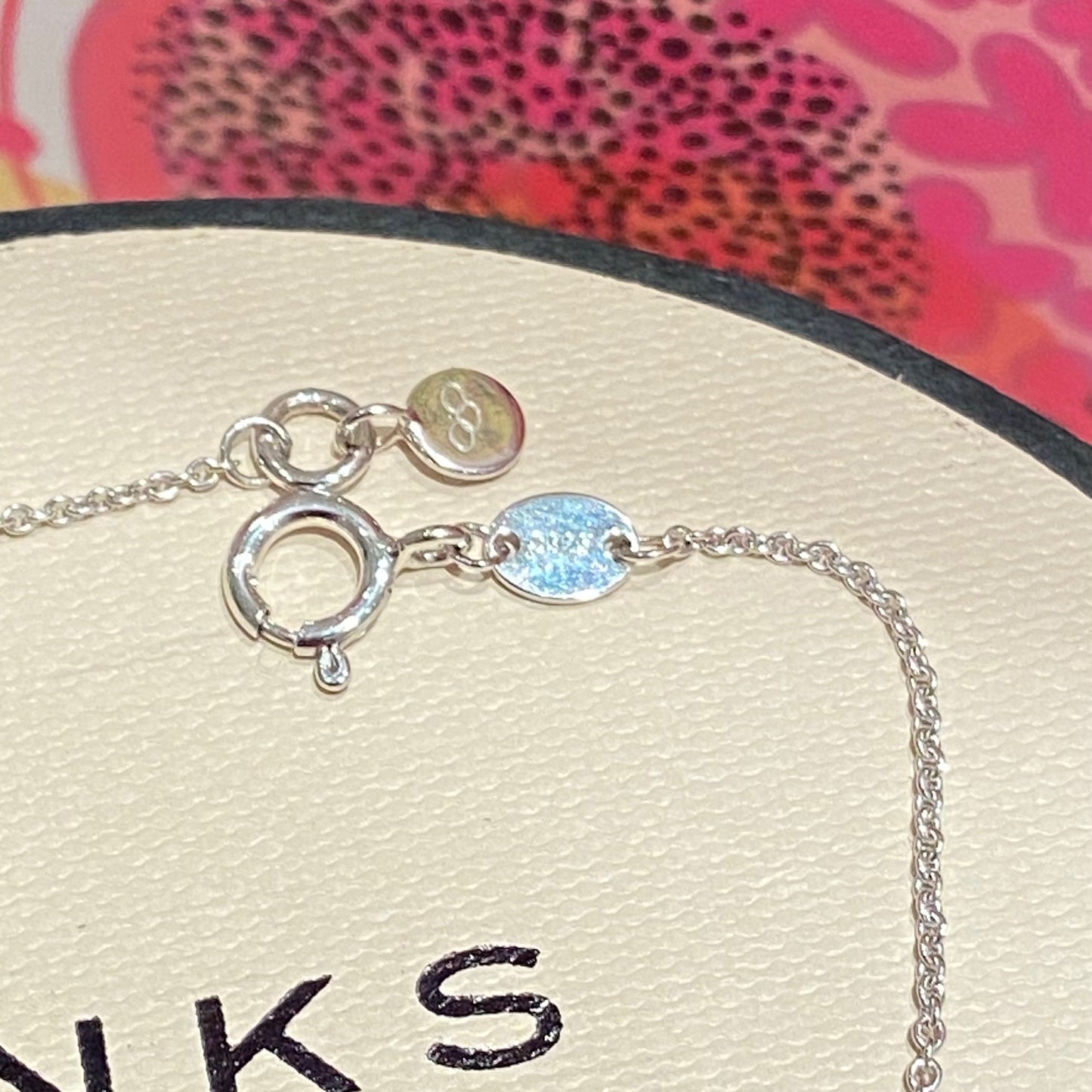 LINKS OF LONDON Sterling Silver Diamond Essentials Star Bracelet