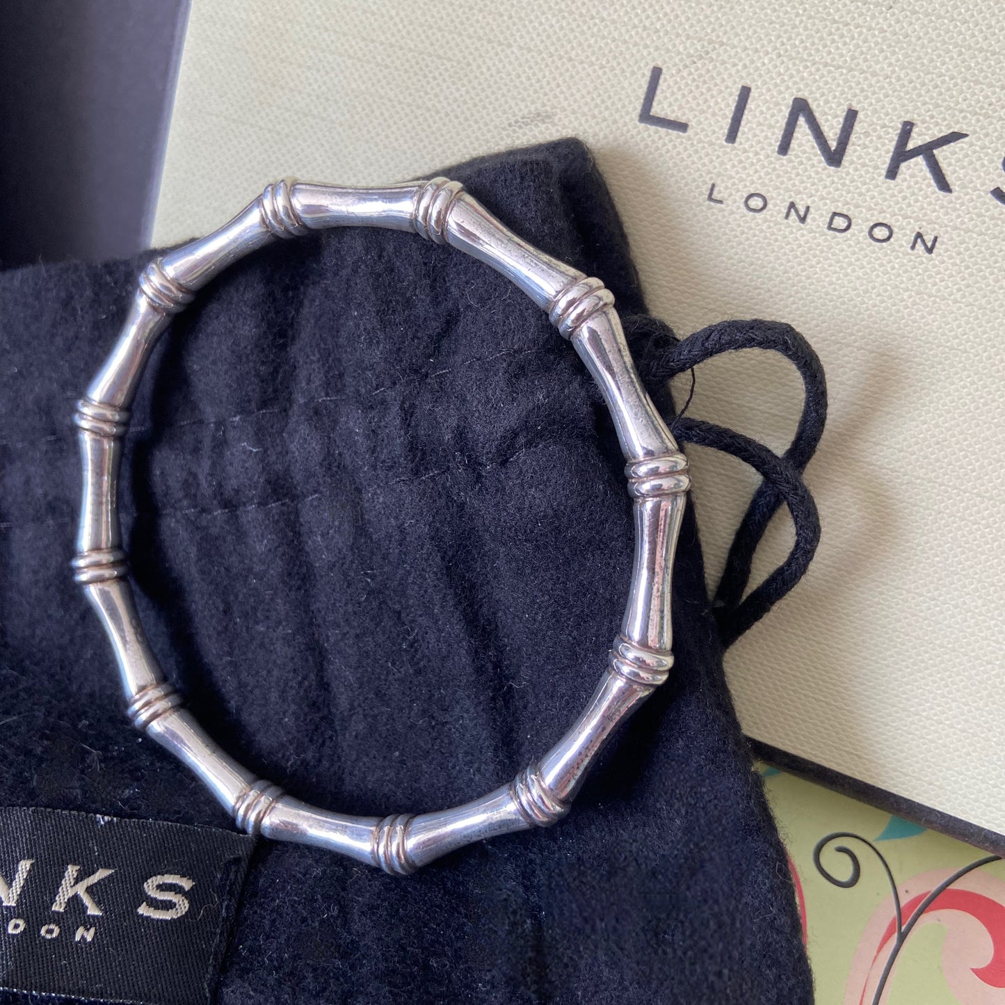 Links of London Bamboo Bangle Size: Medium