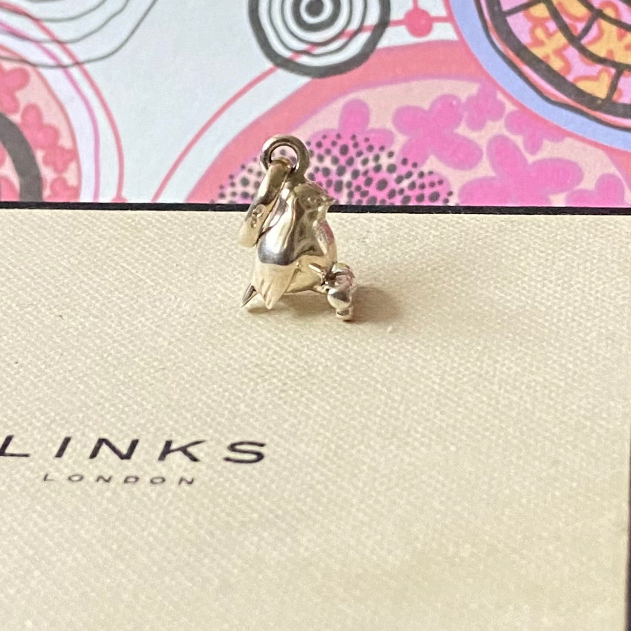 Very Rare, Perfect Condition, Original Links of London Robin Charm crafted from Sterling Silver, Hallmarked and weighs 5g.