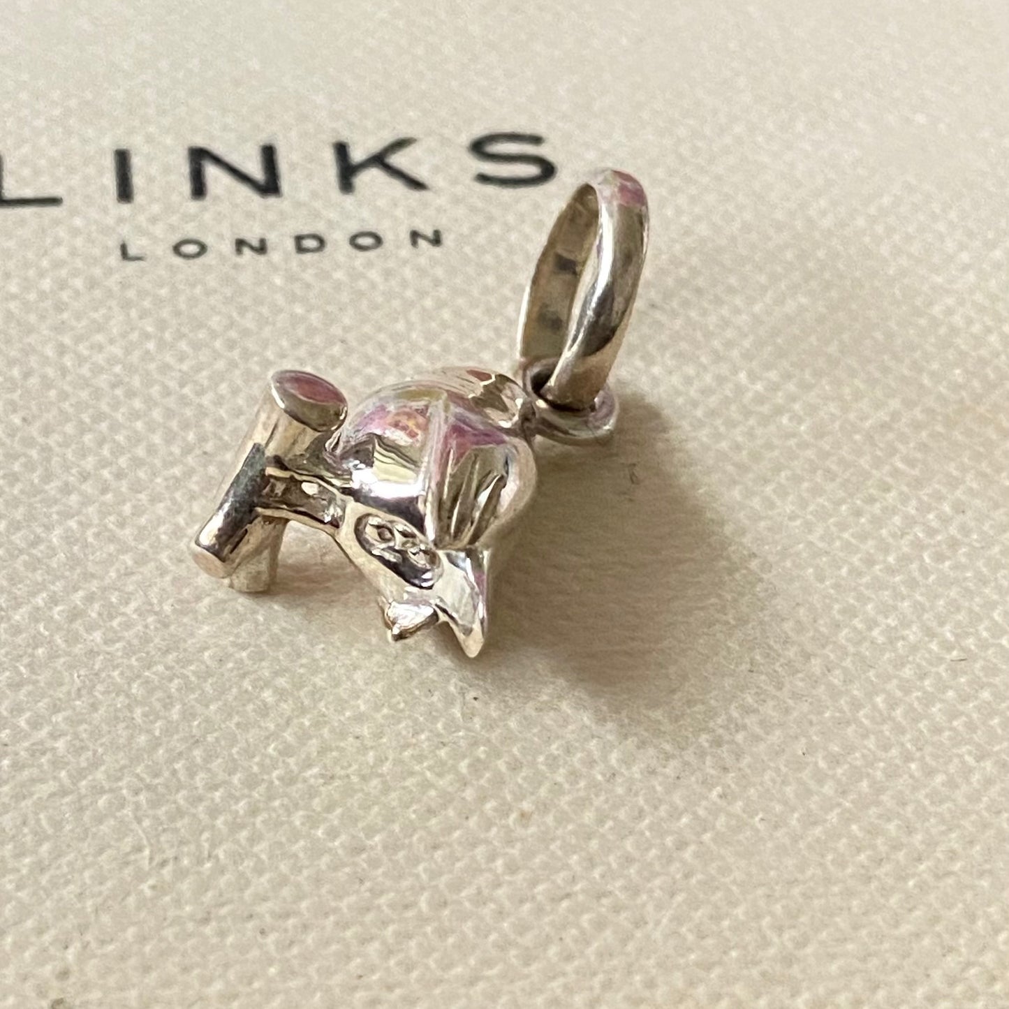 Very Rare, Perfect Condition, Original Links of London Robin Charm crafted from Sterling Silver, Hallmarked and weighs 5g.