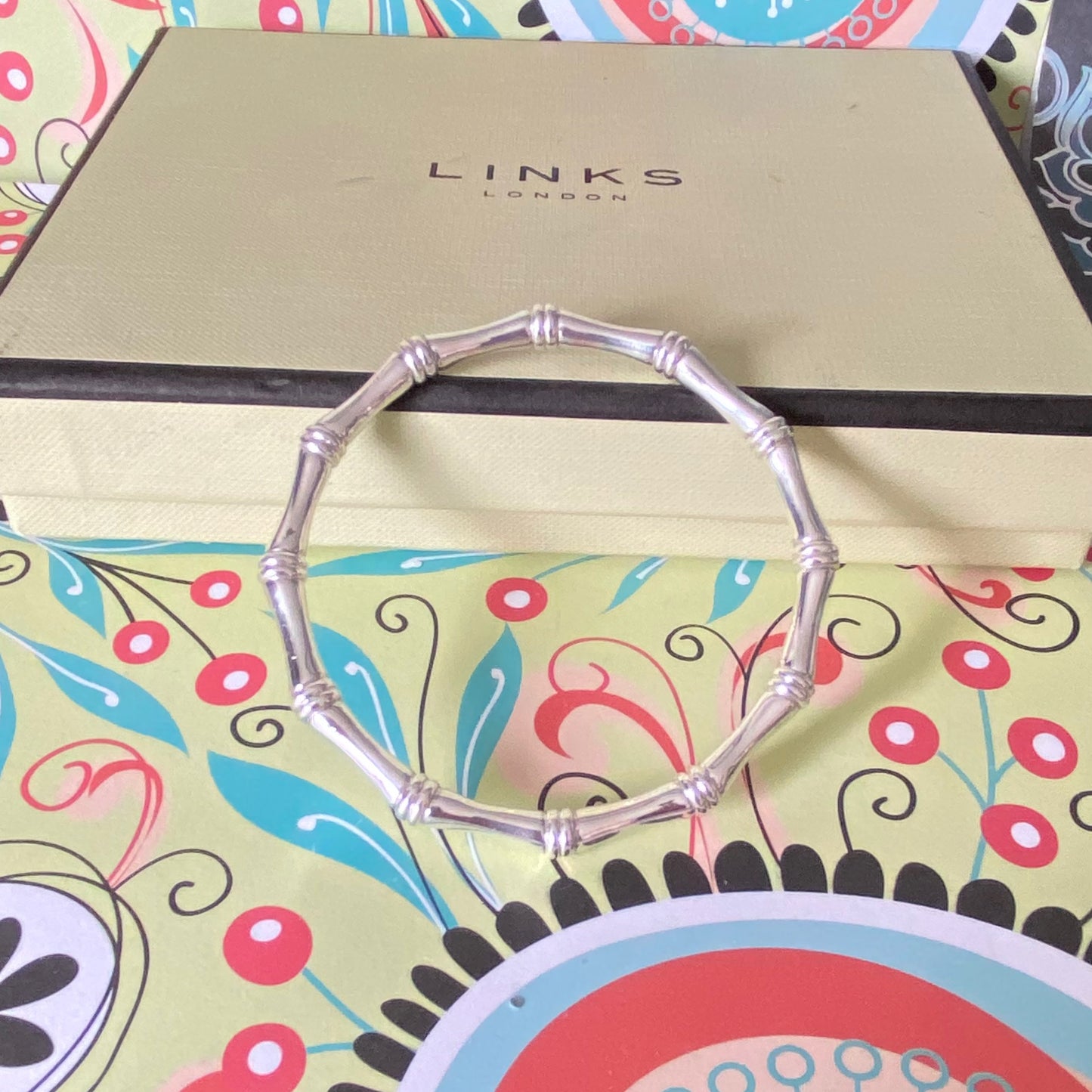 Links of London Bamboo Bangle Size: Medium