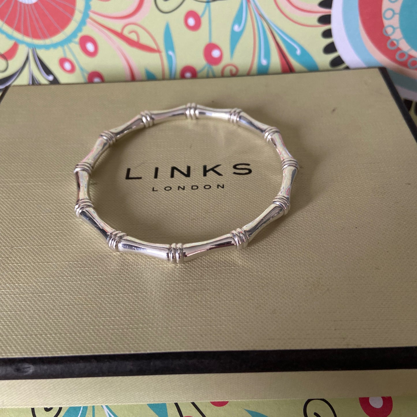 Links of London Bamboo Bangle Size: Medium