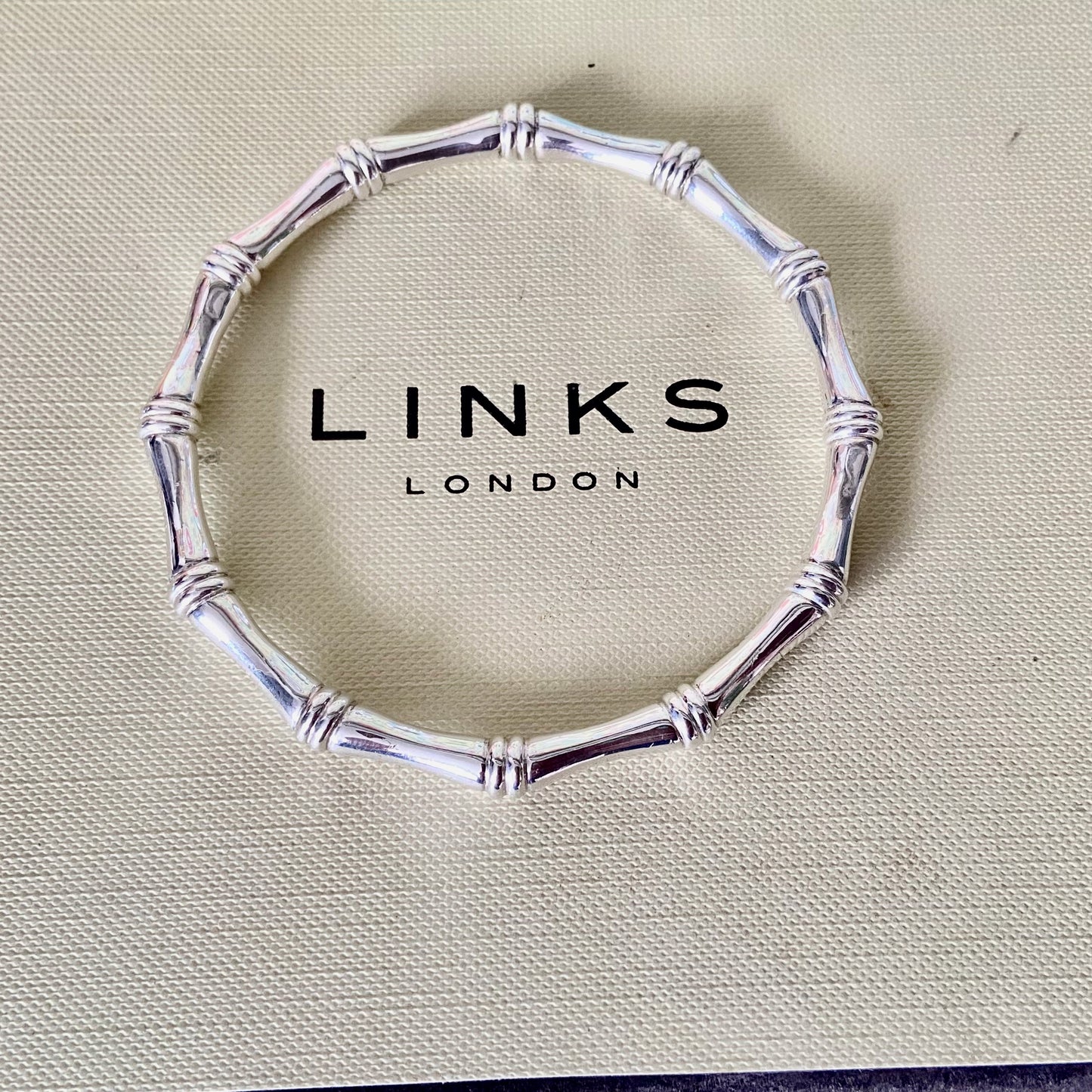 Links of London Bamboo Bangle Size: Medium