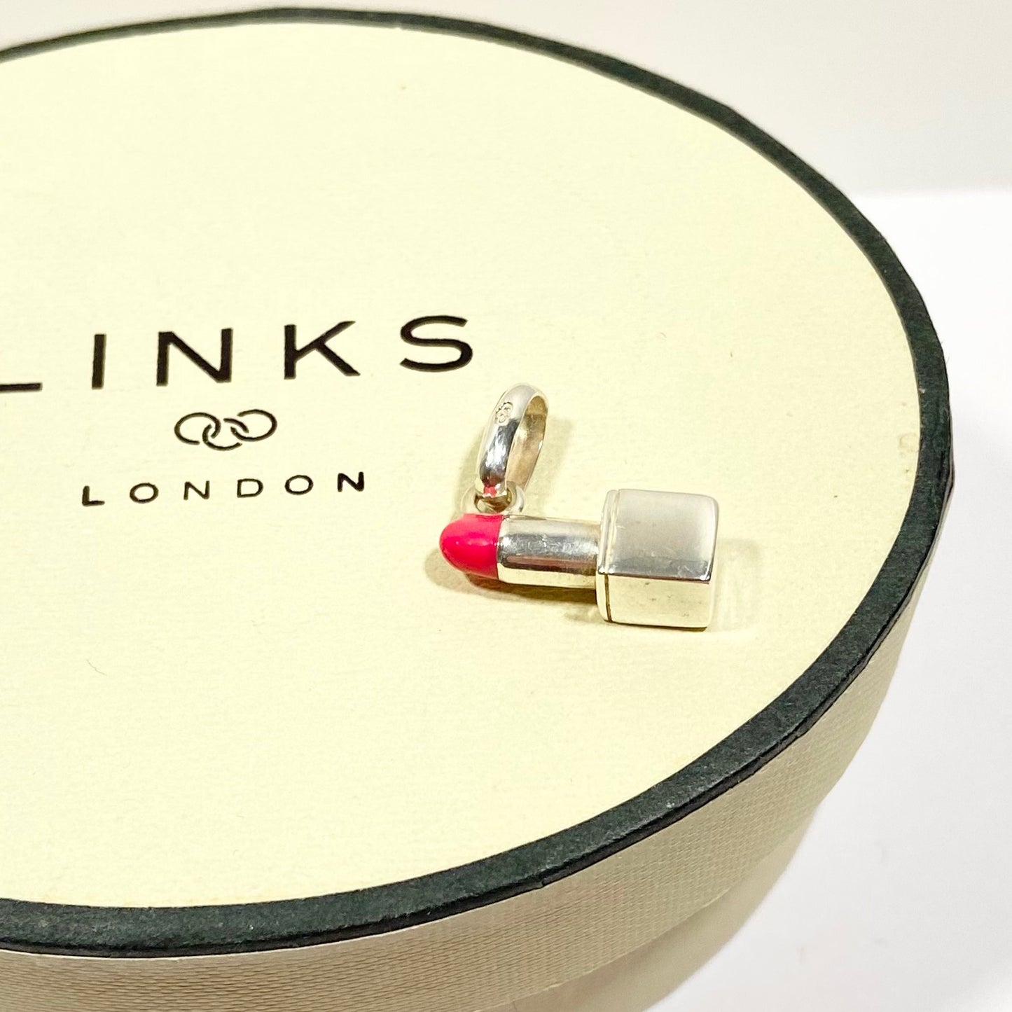 Sterling Silver Links of London Lipstick Charm