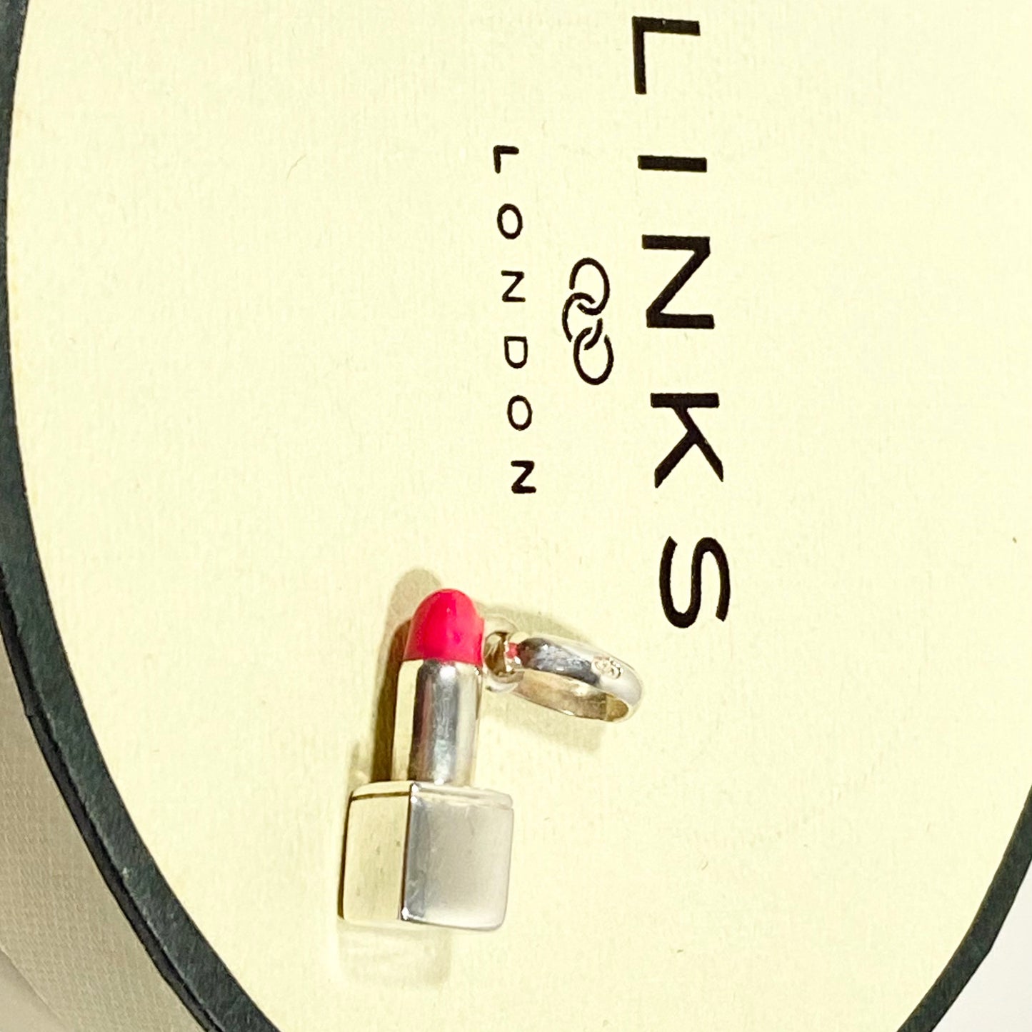 Sterling Silver Links of London Lipstick Charm