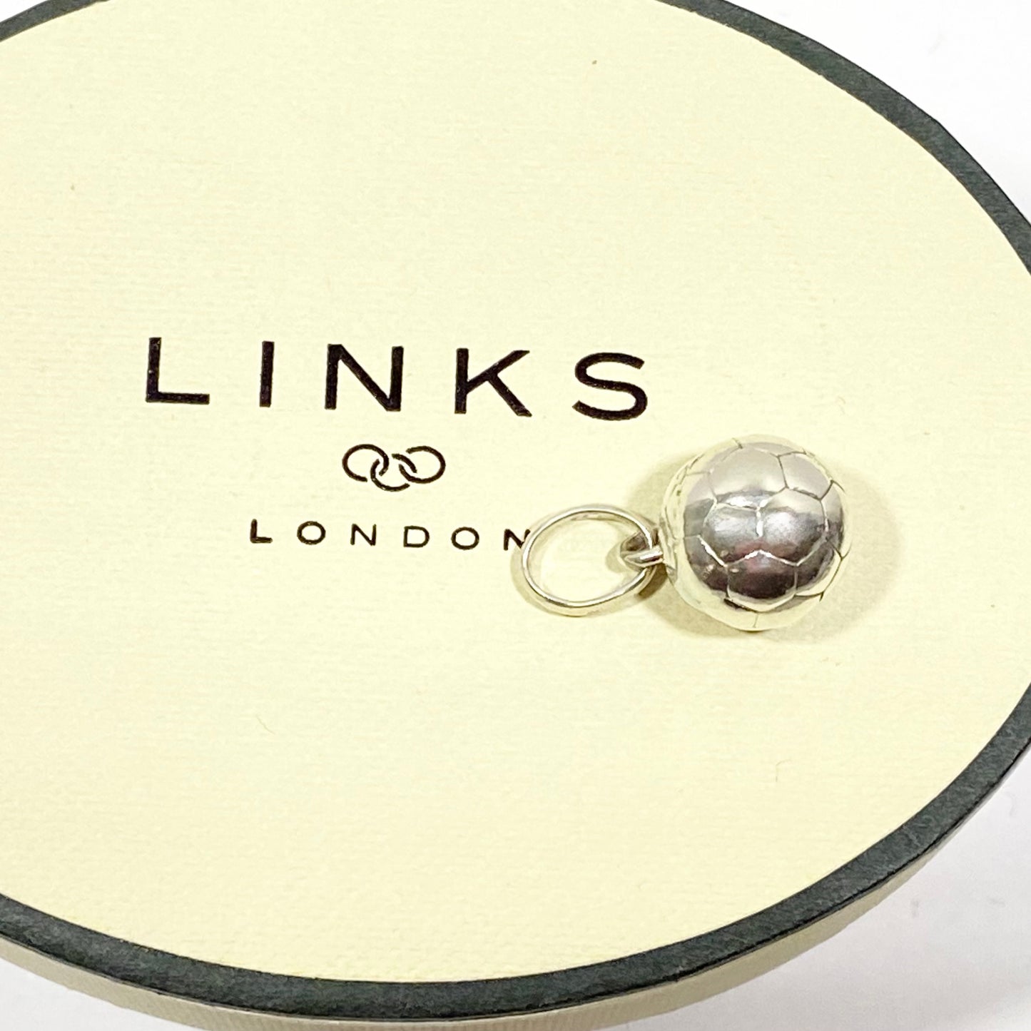 Sterling Silver Links of London Football Charm