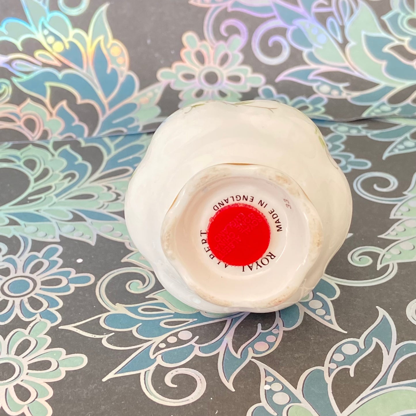 Royal Albert Ceramic Pepper Pot, Caroline range