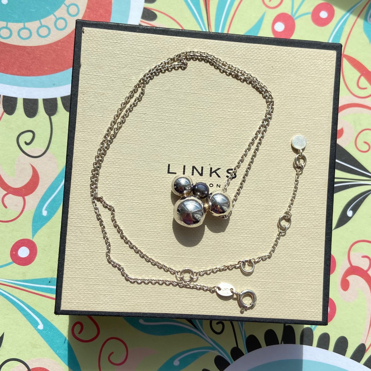 Links of London Effervescence Pearl Pendent Necklace