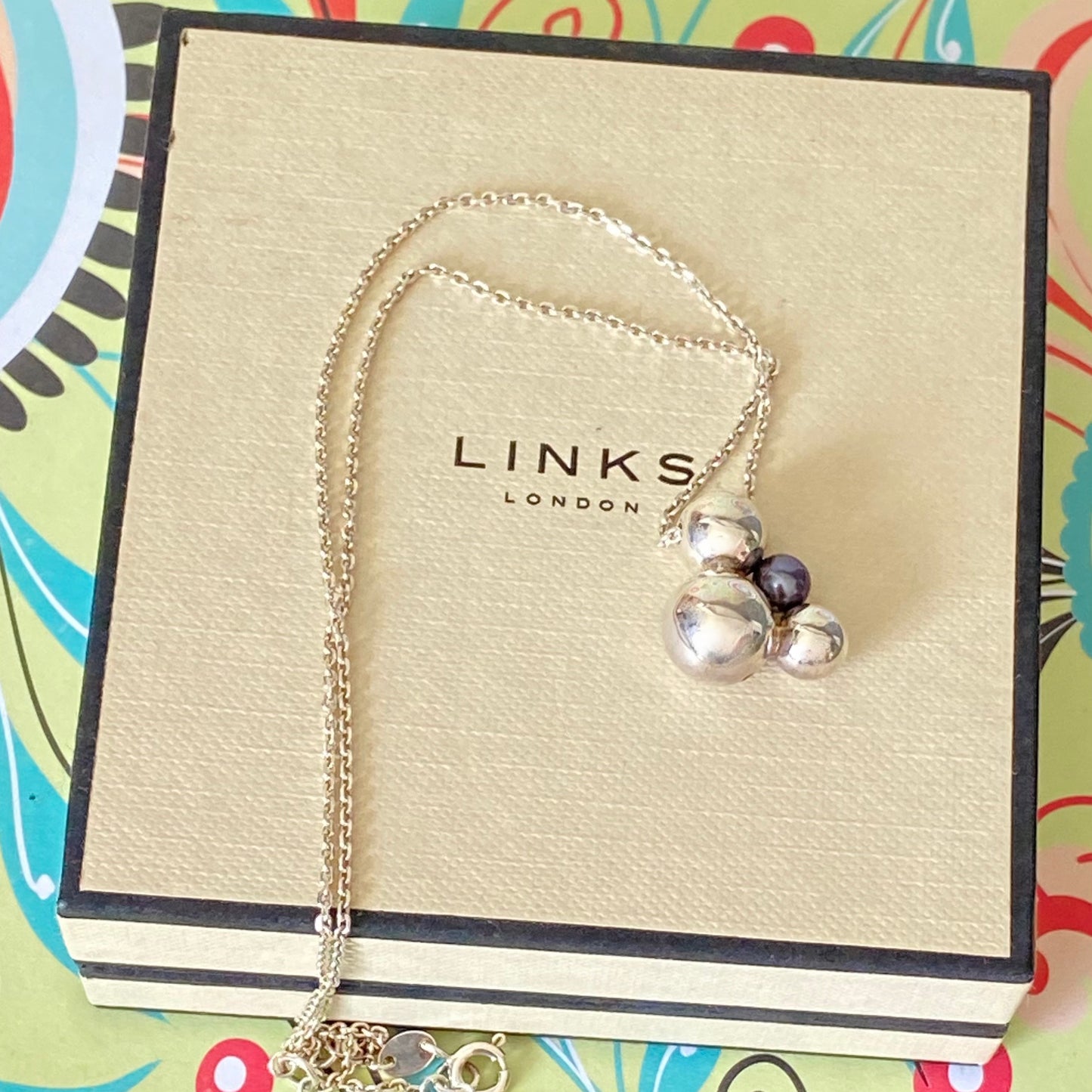 Links of London Effervescence Pearl Pendent Necklace