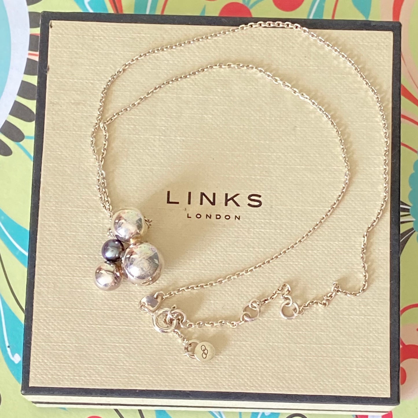 Links of London Effervescence Pearl Pendent Necklace
