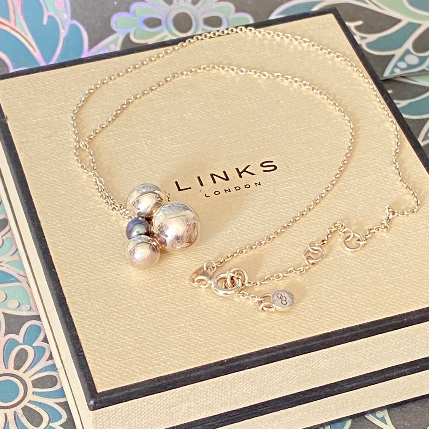 Links of London Effervescence Pearl Pendent Necklace