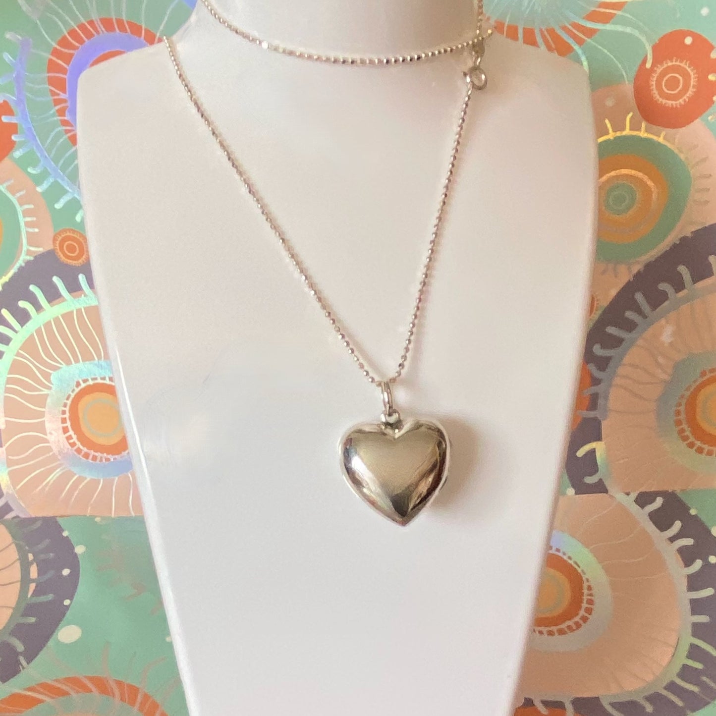 Links of London Chain & Heart photo Locket
