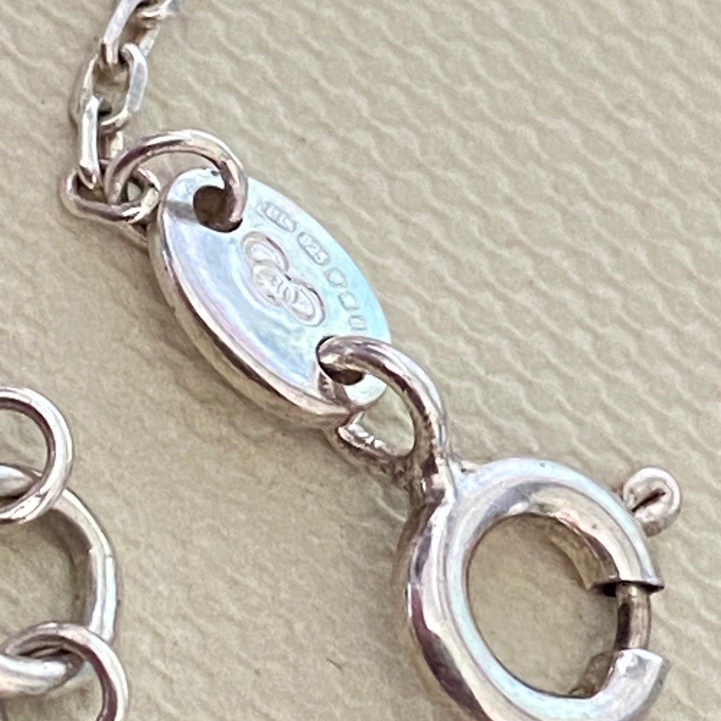 Authentic Links of London Sterling Silver 20 - 20 Interlocking Bracelet