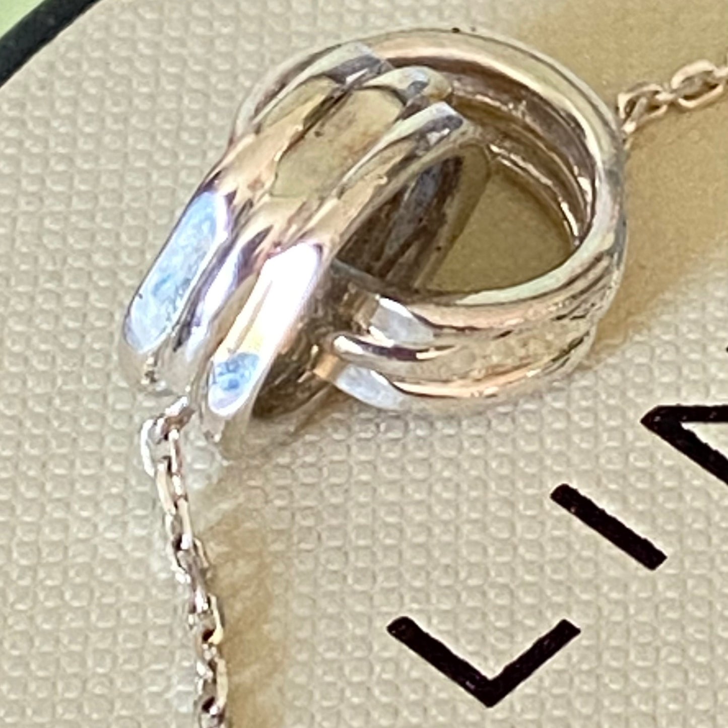 Authentic Links of London Sterling Silver 20 - 20 Interlocking Bracelet