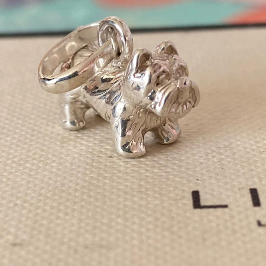 Preloved Links of London Sterling Silver Scotty Dog Charm.