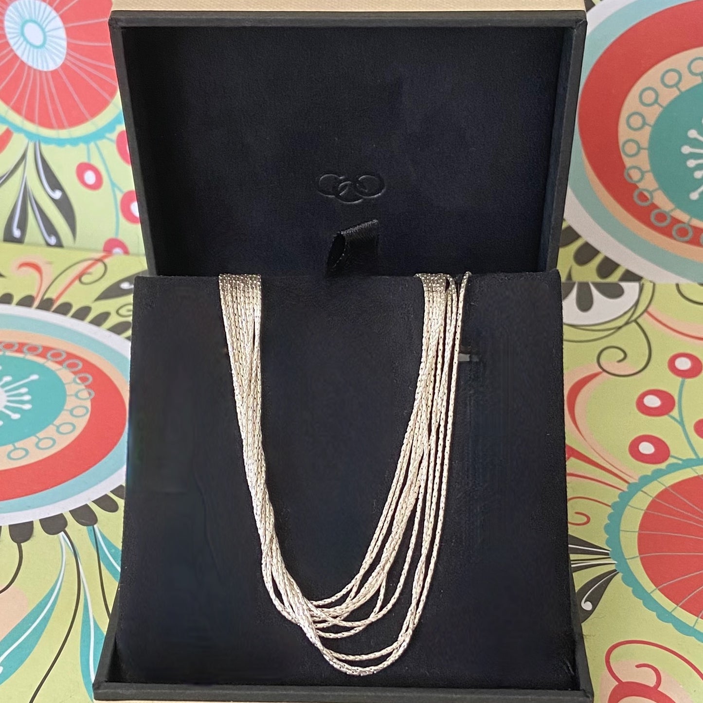 Links of London Silk 10 Row Necklace