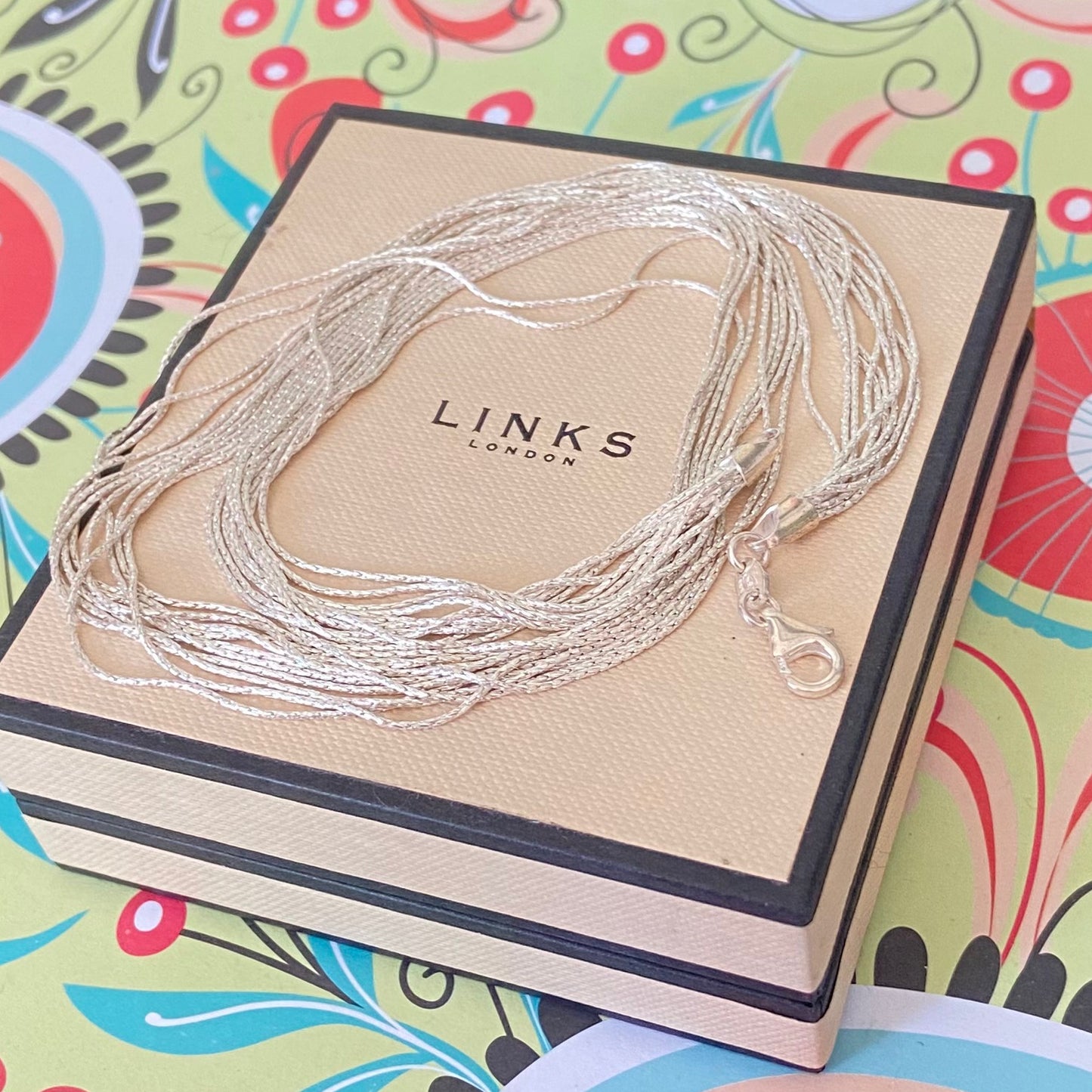 Links of London Silk 10 Row Necklace