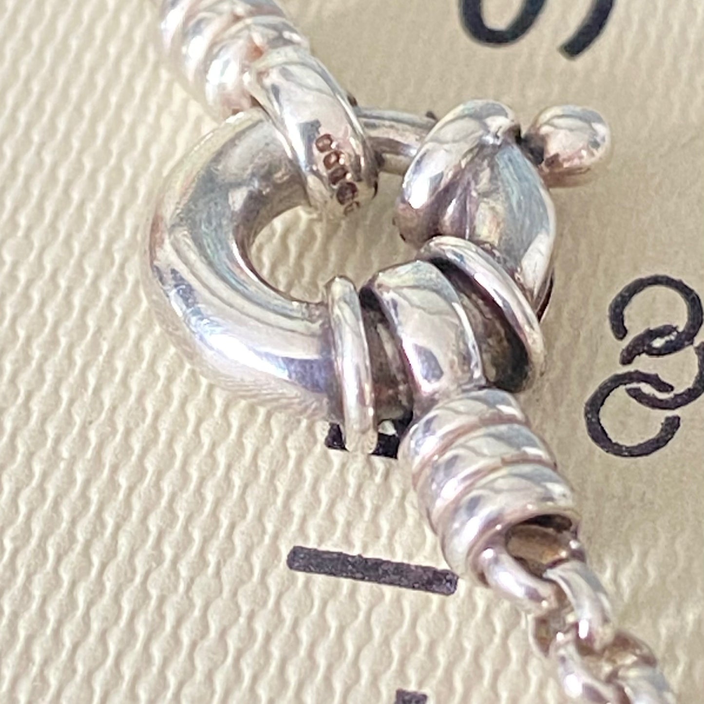 Links of London Belcher Necklace with a Love Heart Pendent