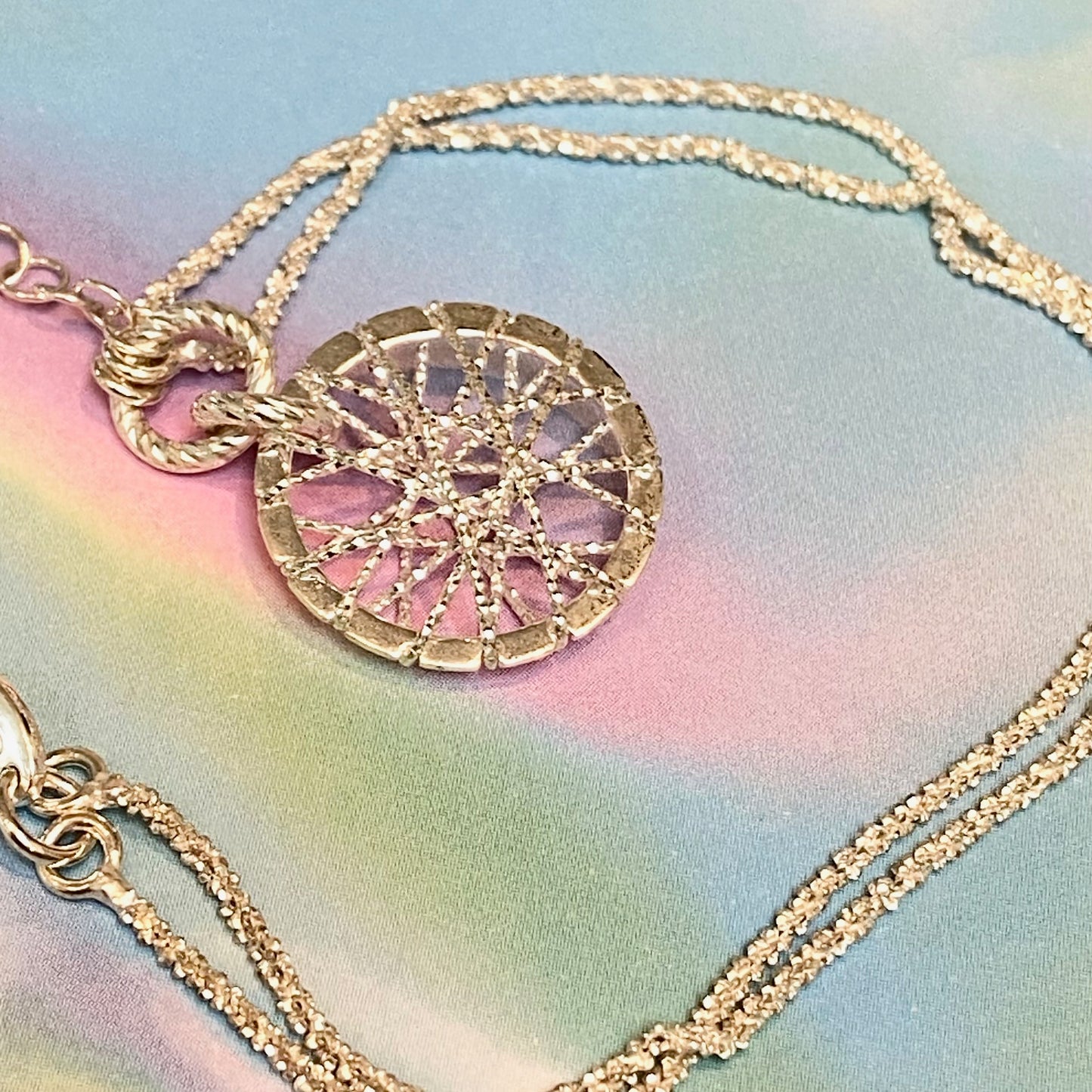 Links of London Authentic Sterling Silver Dream Catcher Bracelet - 19cm