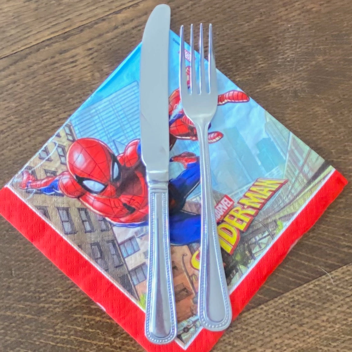 Marvel Spiderman 3 packets Napkins 20 per pack can be used for Decoupage