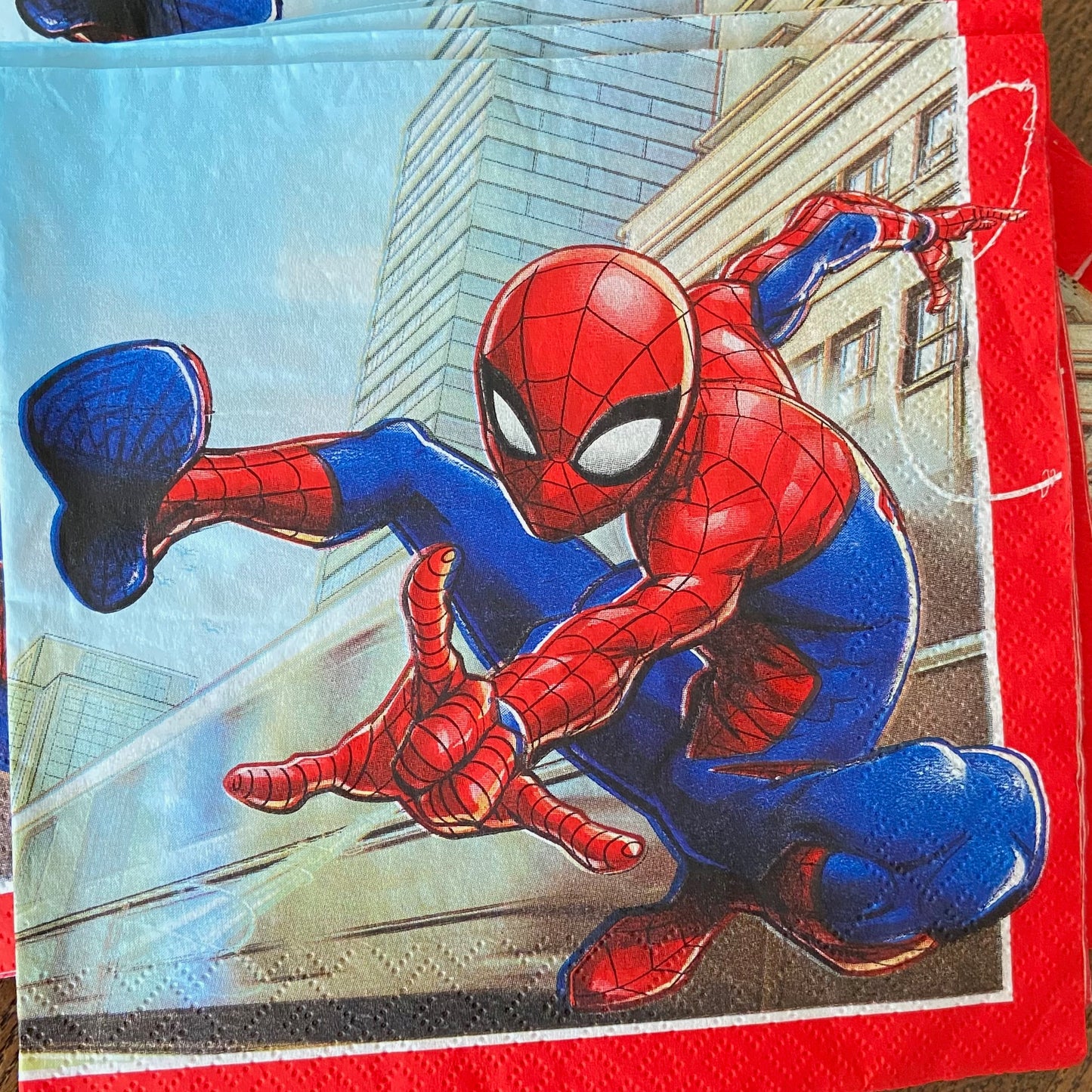 Marvel Spiderman 3 packets Napkins 20 per pack can be used for Decoupage