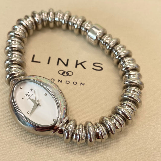 New Links of London Sweetheart Stainless Steel Watch.