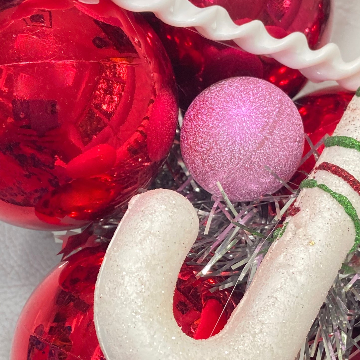 Candy Cane Wreath