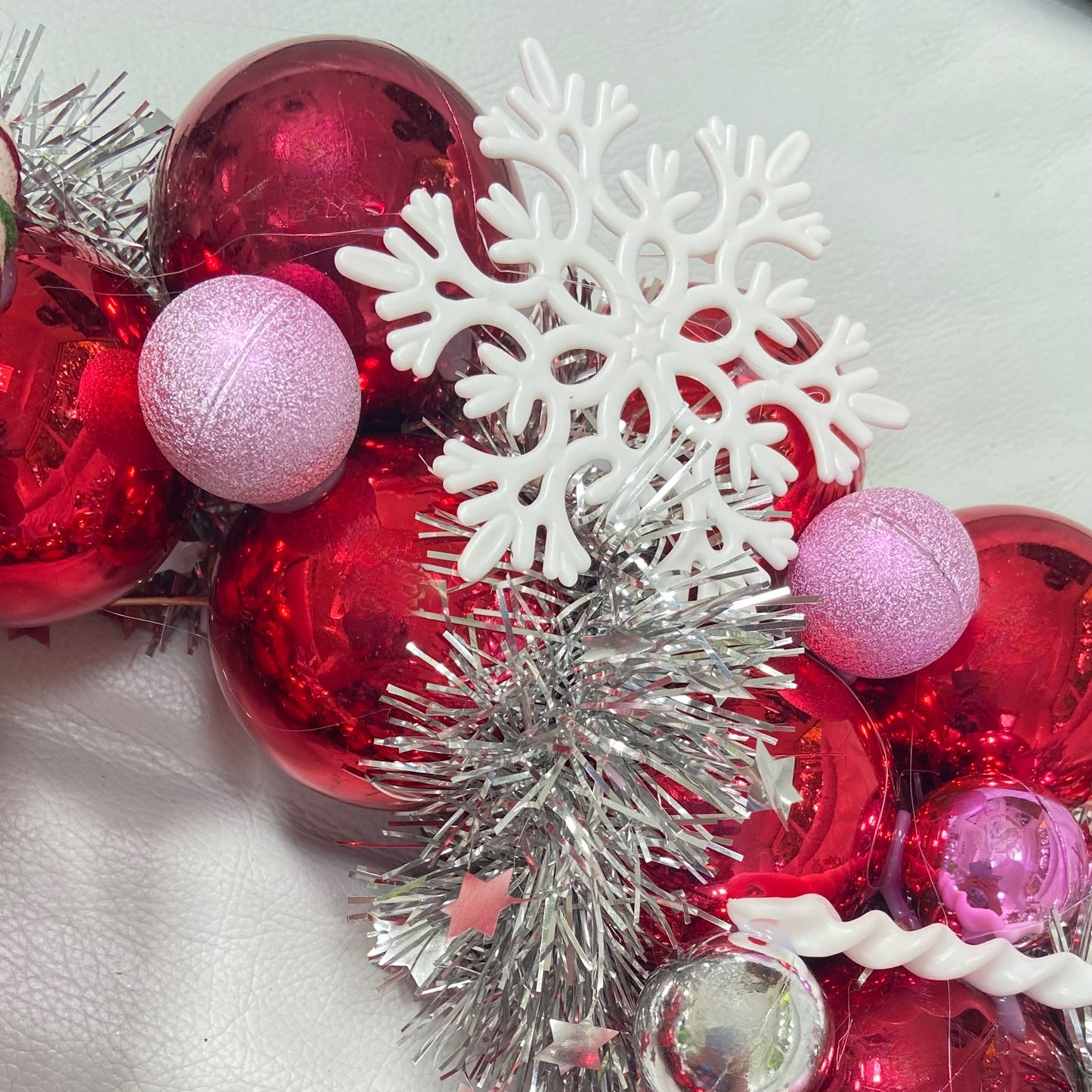 Candy Cane Wreath
