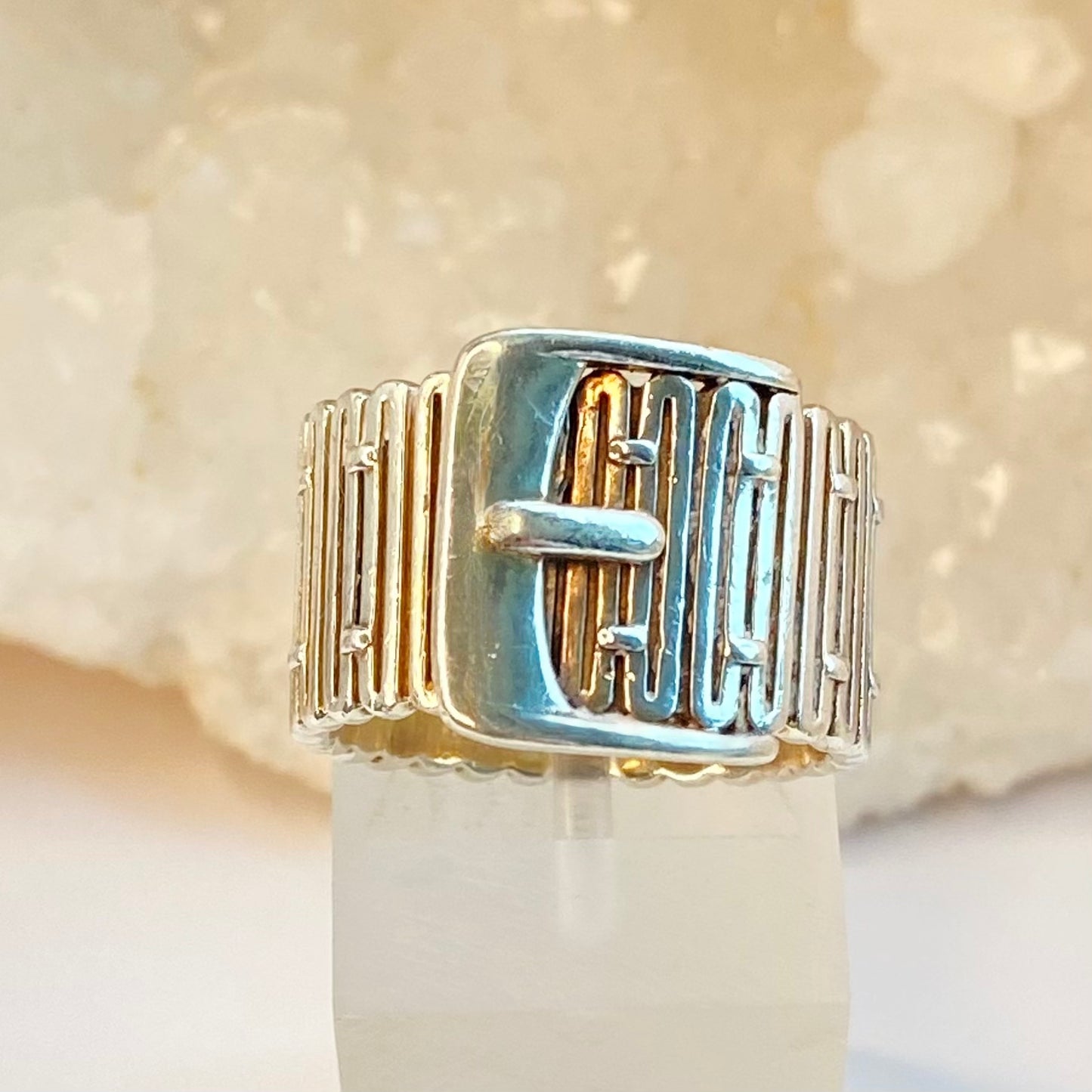 Links of London Sterling Silver Buckle Ring