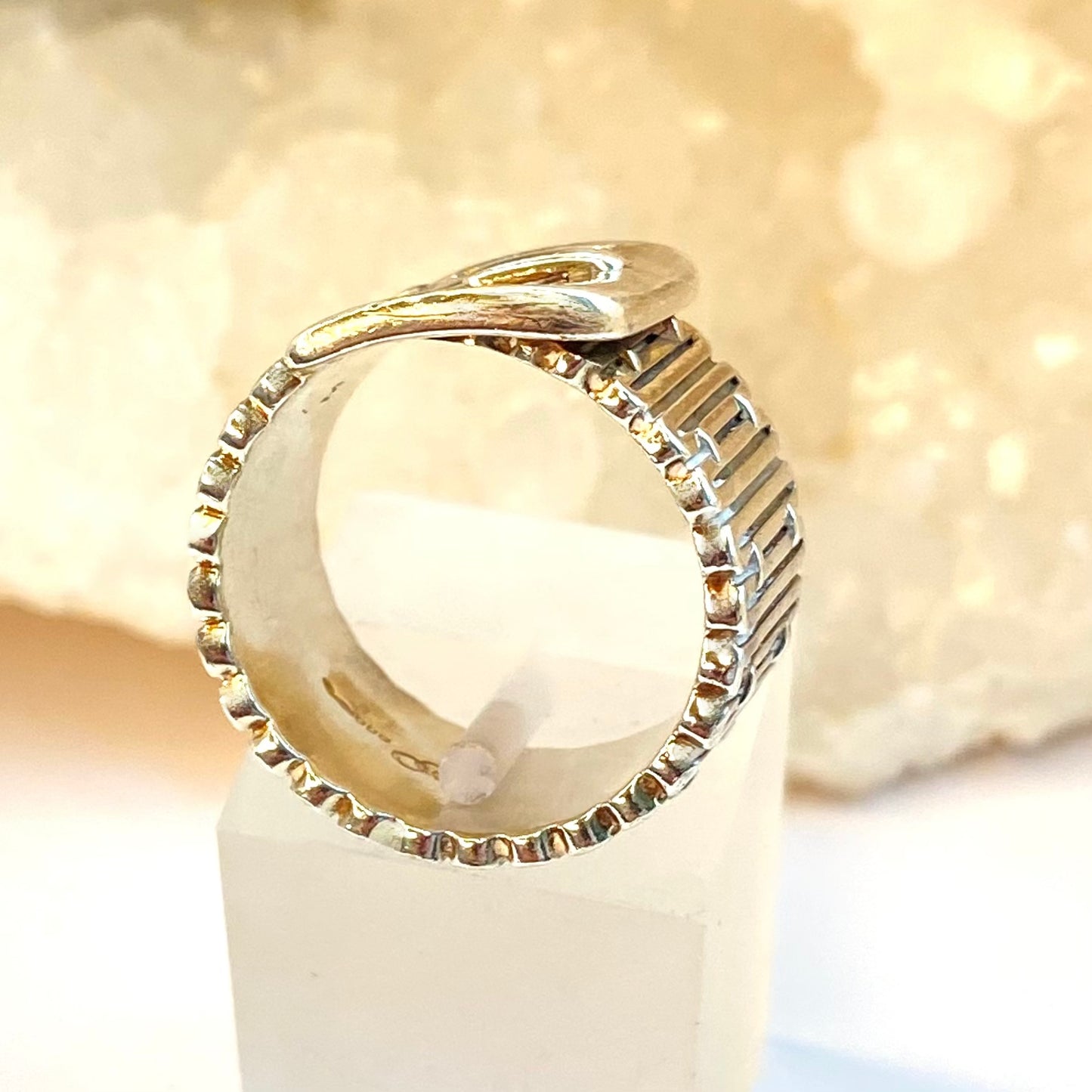 Links of London Sterling Silver Buckle Ring