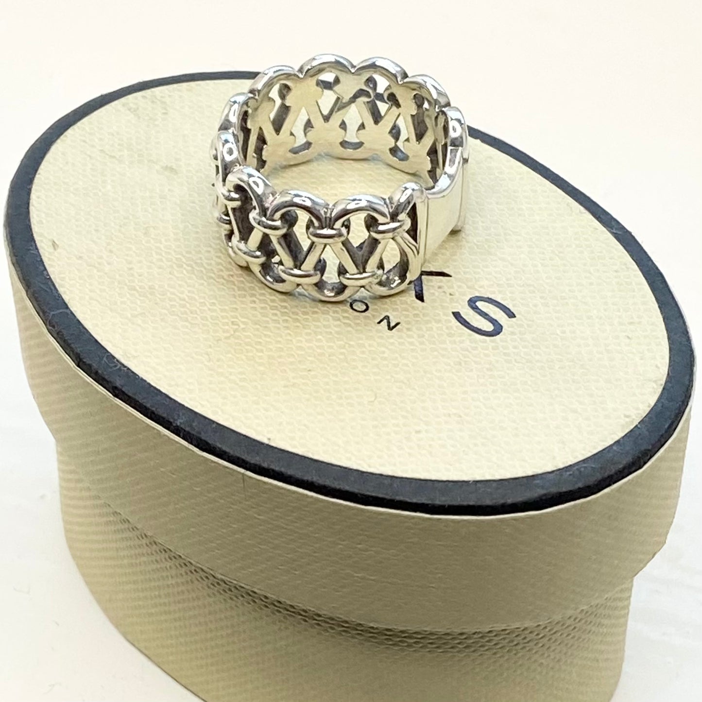 Links of London Sterling Silver Lattice Ring