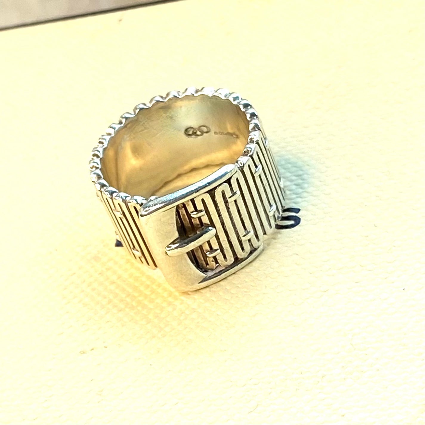 Links of London Sterling Silver Buckle Ring