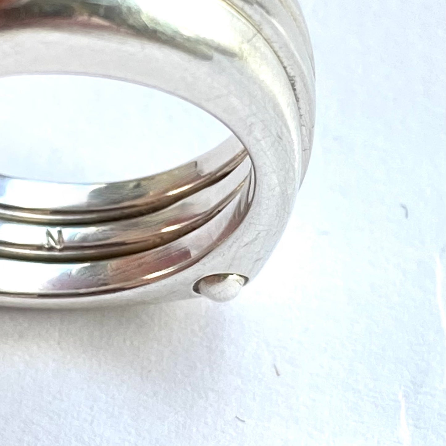 Links of London Silver Love Note Heart Ring