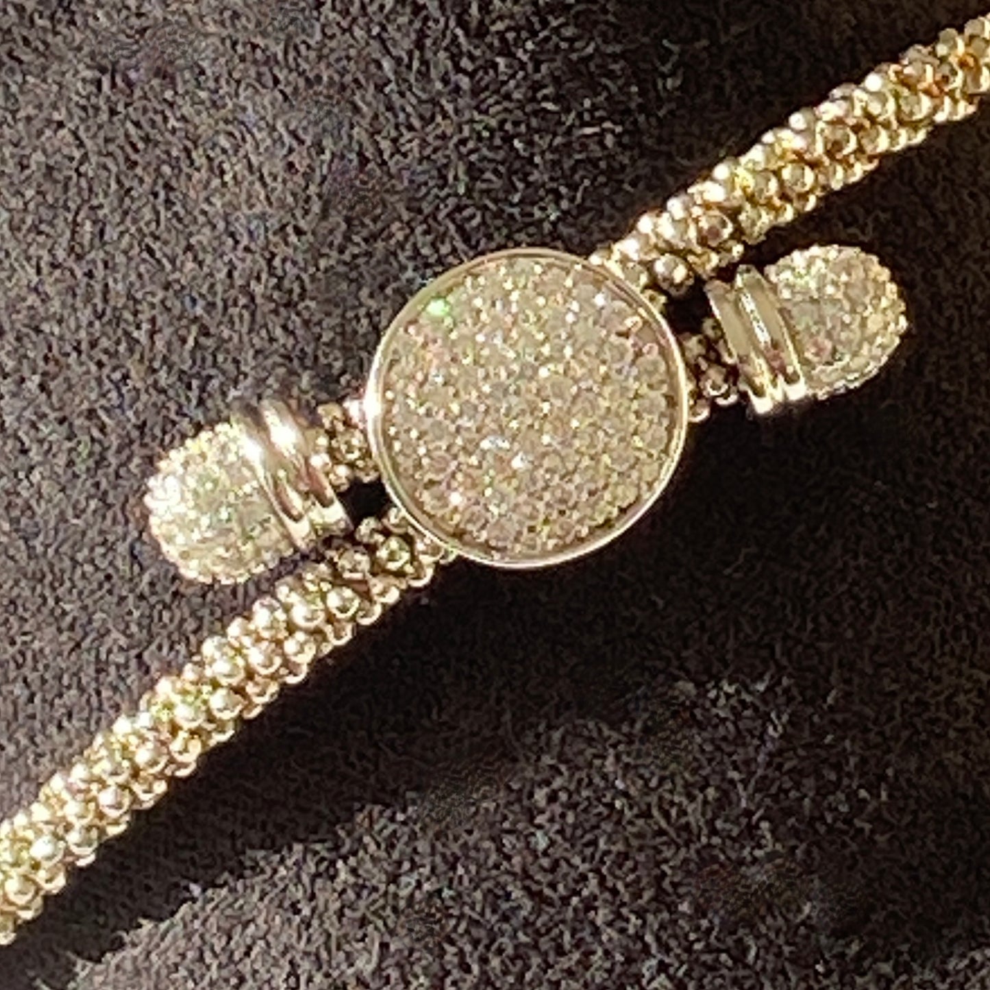 Links of London Sterling Silver Star Dust Round Bracelet with a magnetic clasp
