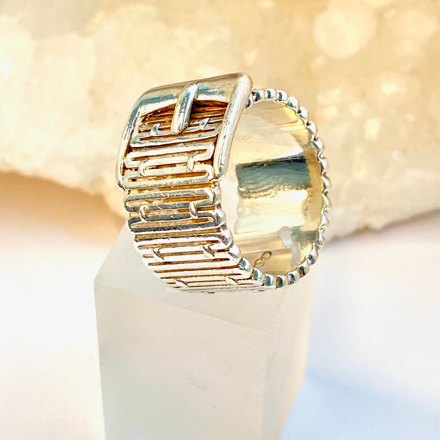 Links of London Sterling Silver Buckle Ring